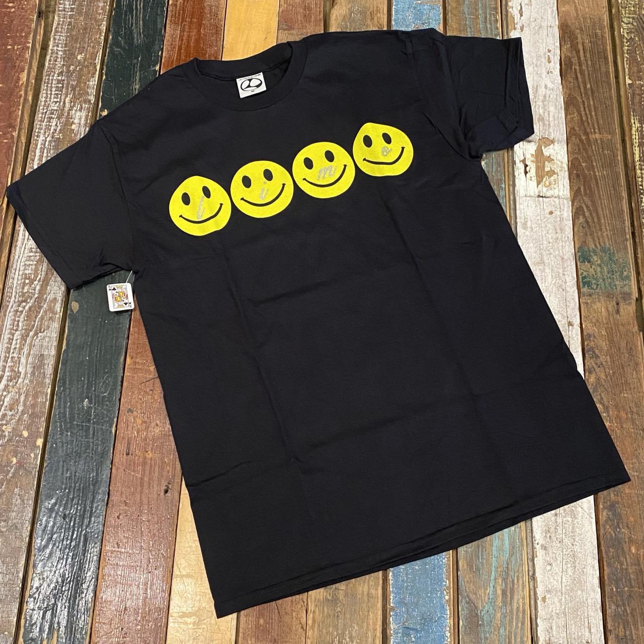 Glitter Smile Tee (Black)
