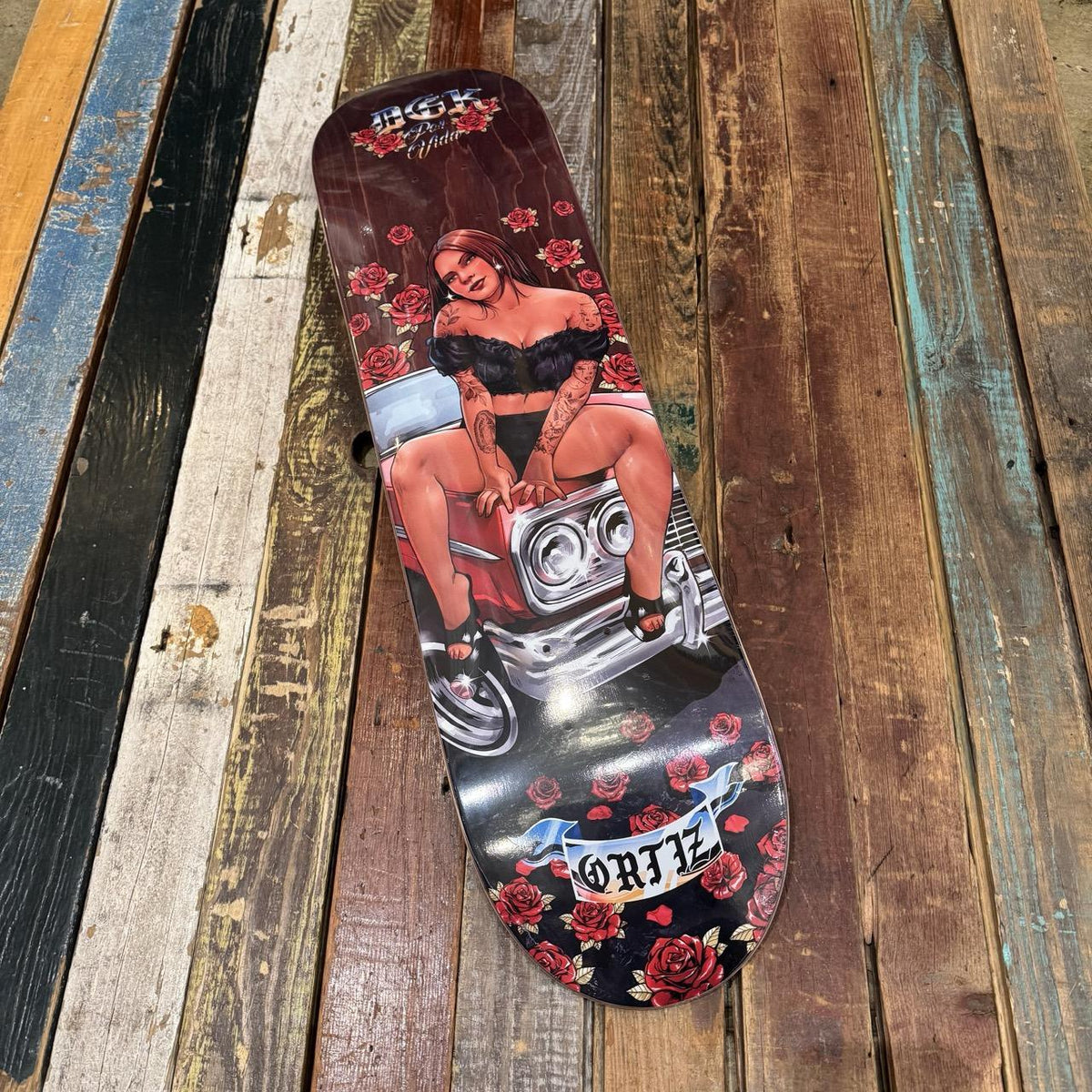 DGK Around the Way Ortiz Deck Assorted - 8.1"