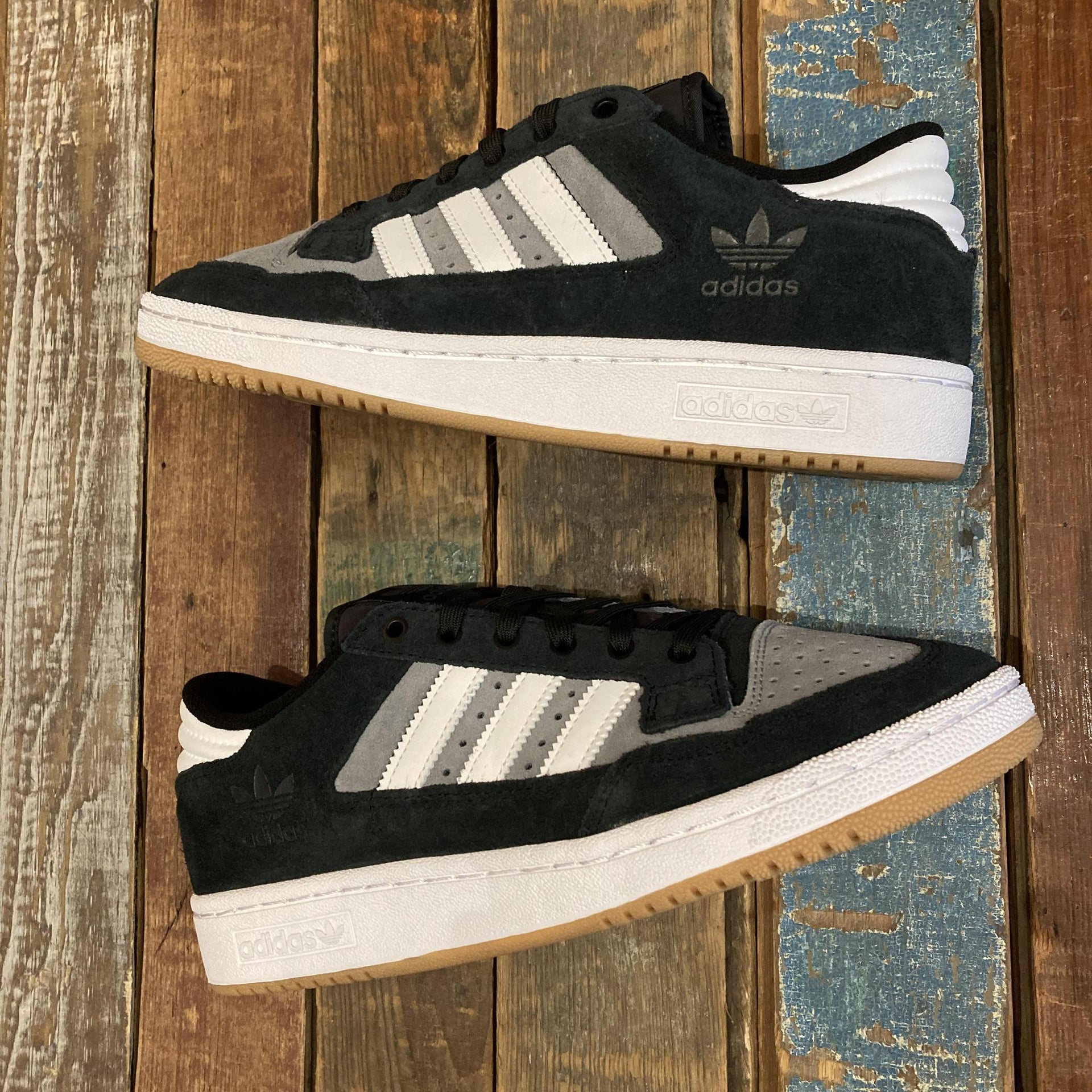 Adidas CENTENNIAL 85 LOW (Black/Grey) – humidity