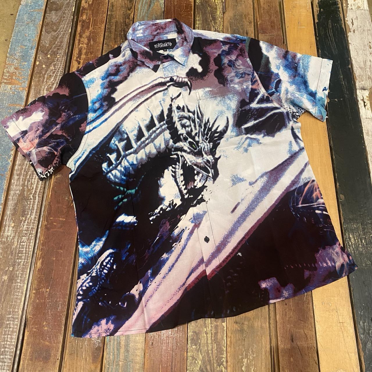 Deathwish Inferno Rayon Button Up