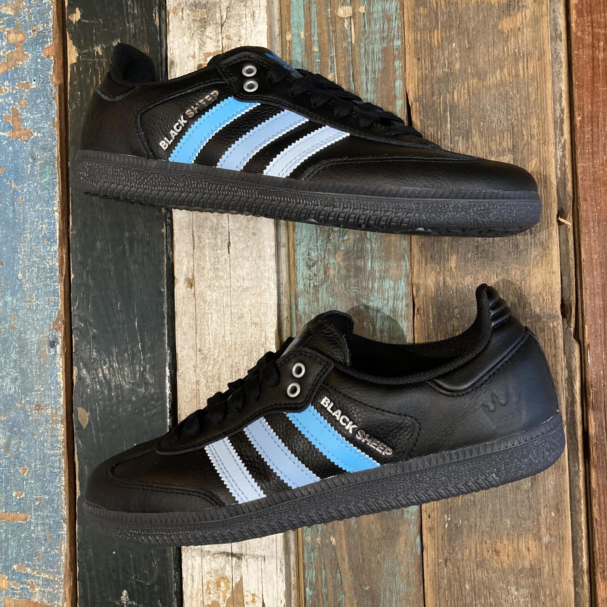 Adidas samba black blue online