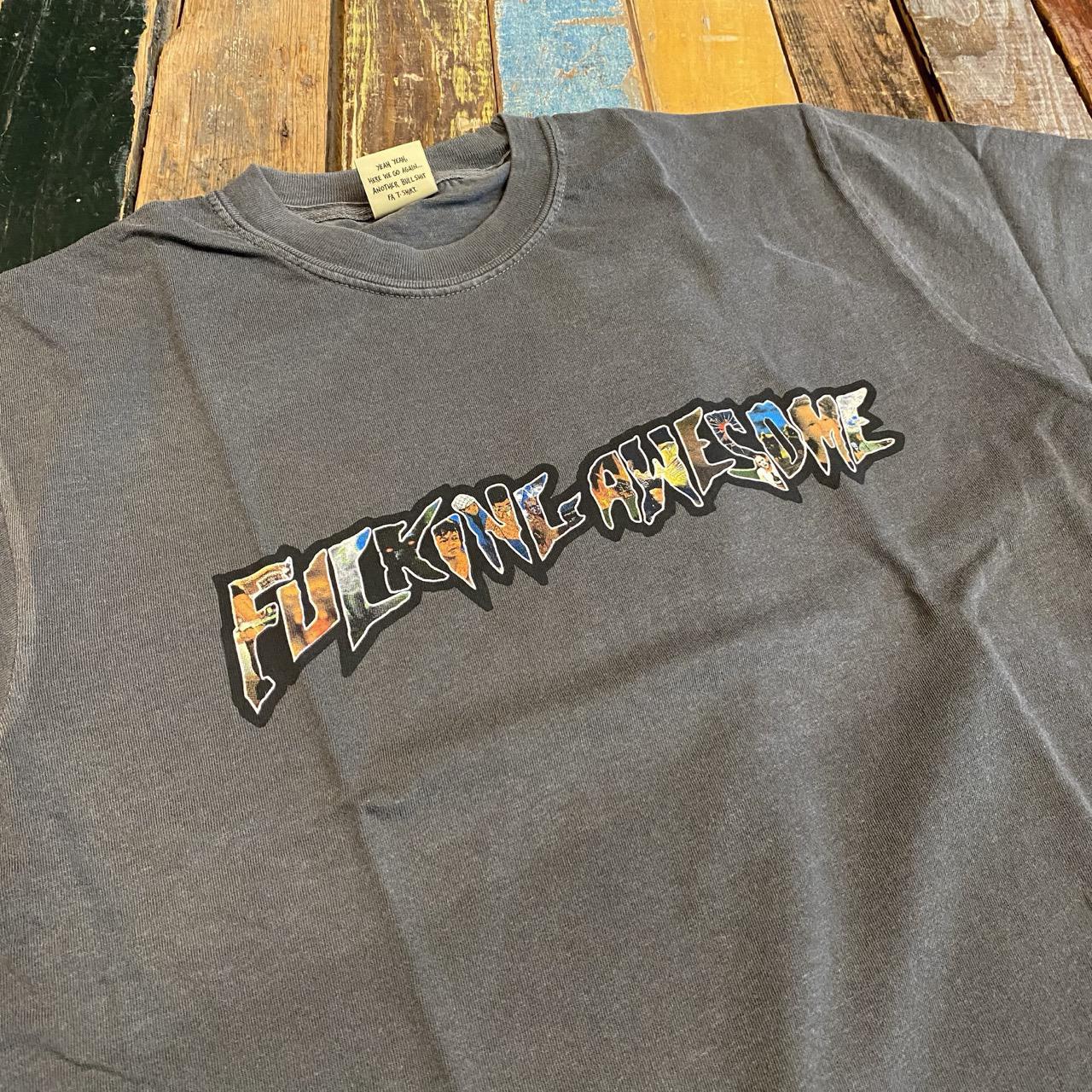 Fucking Awesome Dill Collage Logo Short Sleeve Tee