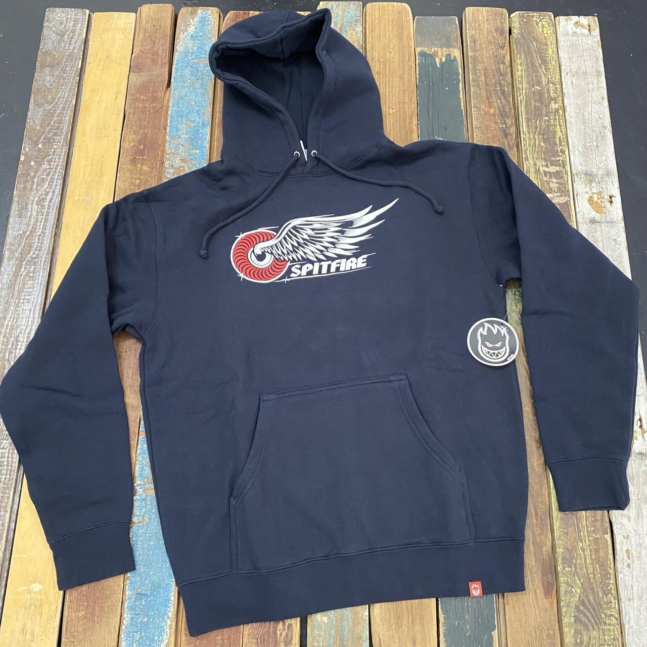 Spitfire Classic Wing Hoodie (Navy/Red/White)