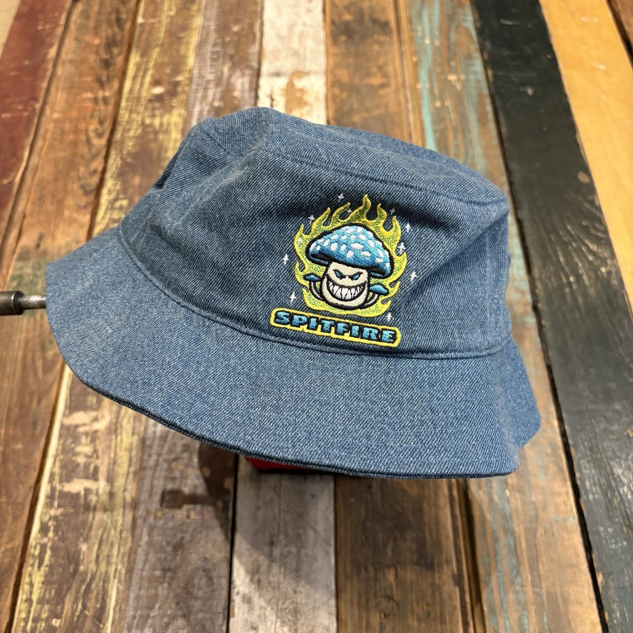 Spitfire Bucket Hat Mushroom Denim