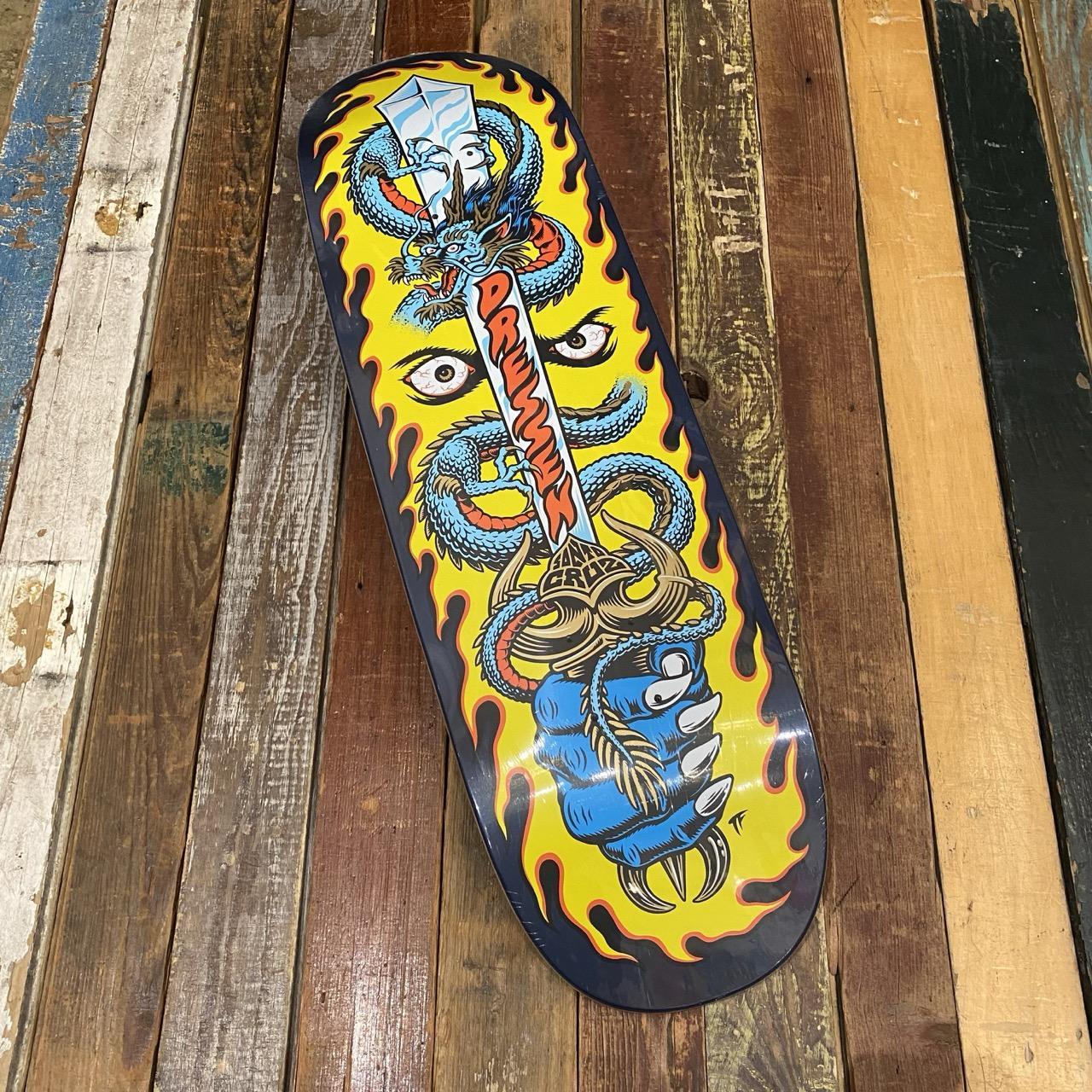 Santa Cruz Dressen Sword Pro Shaped 9.25in x 31.95in Deck