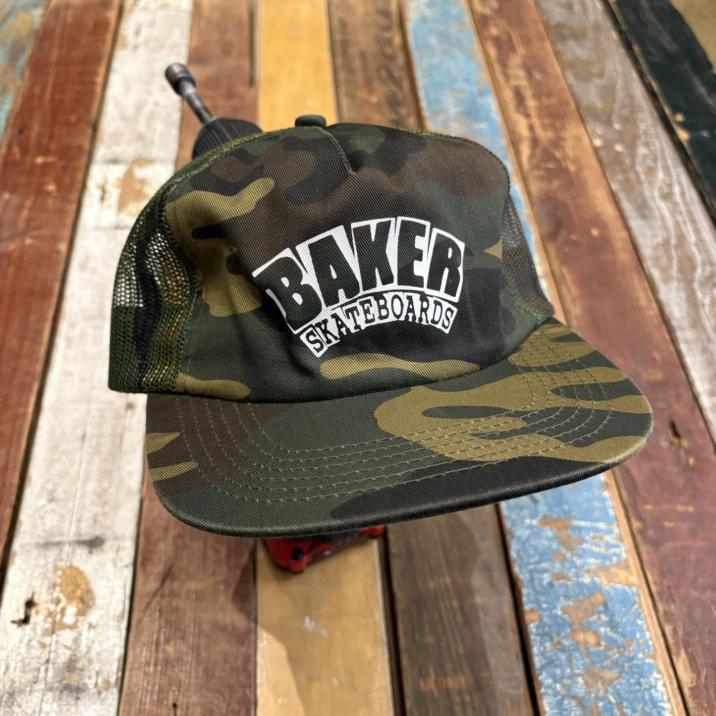 Baker Arch Logo Trucker