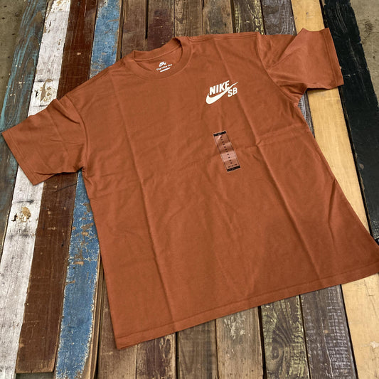 Nike SB Logo Tee Brown