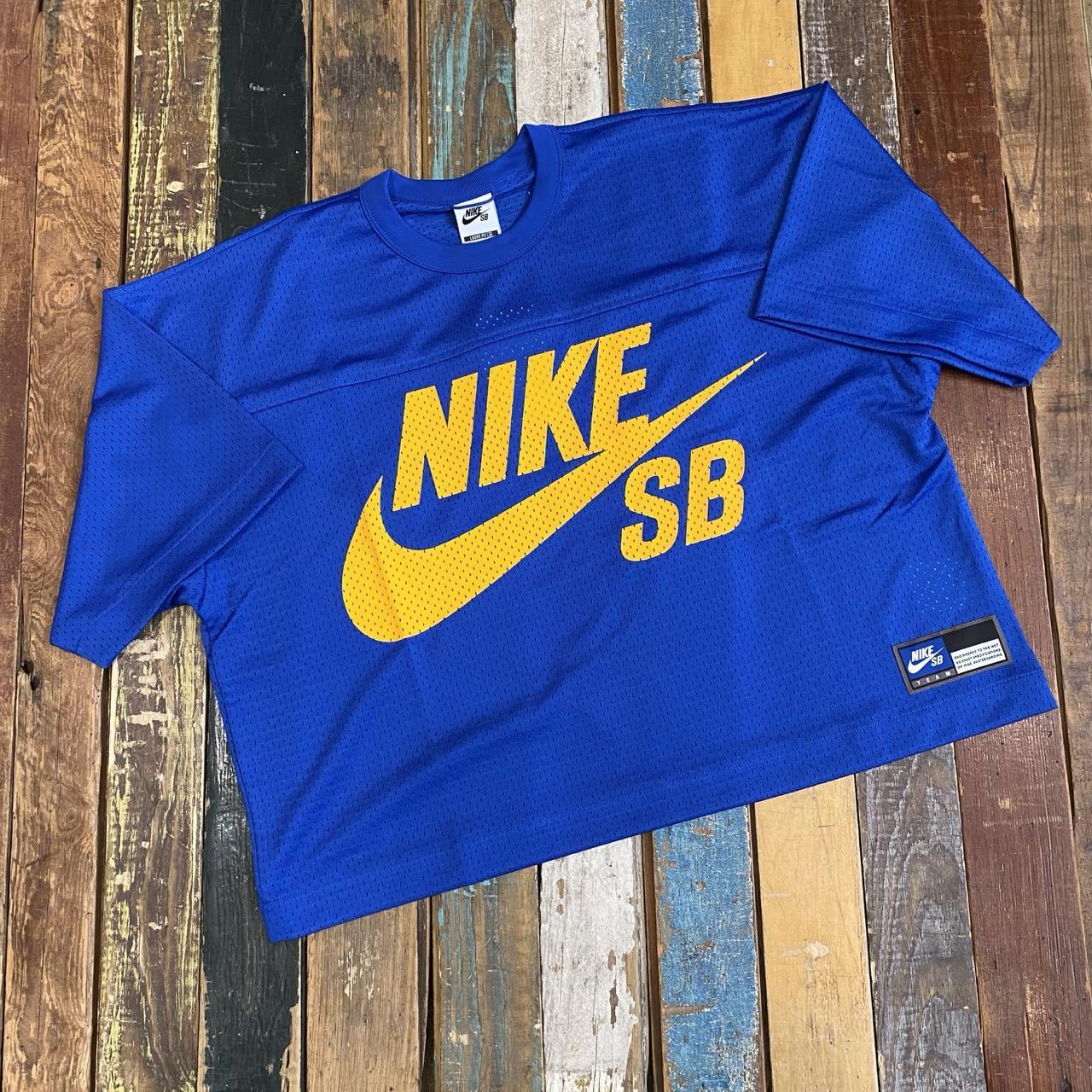 Nike SB GFX Mesh Football Jersey - Blue