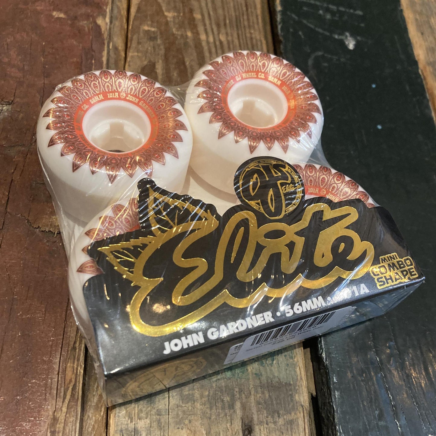 56mm Gardner Elite White Gold Mini Combo 101a OJ Wheels