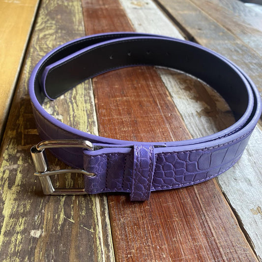 Loosey Croc Skin Purple Belt