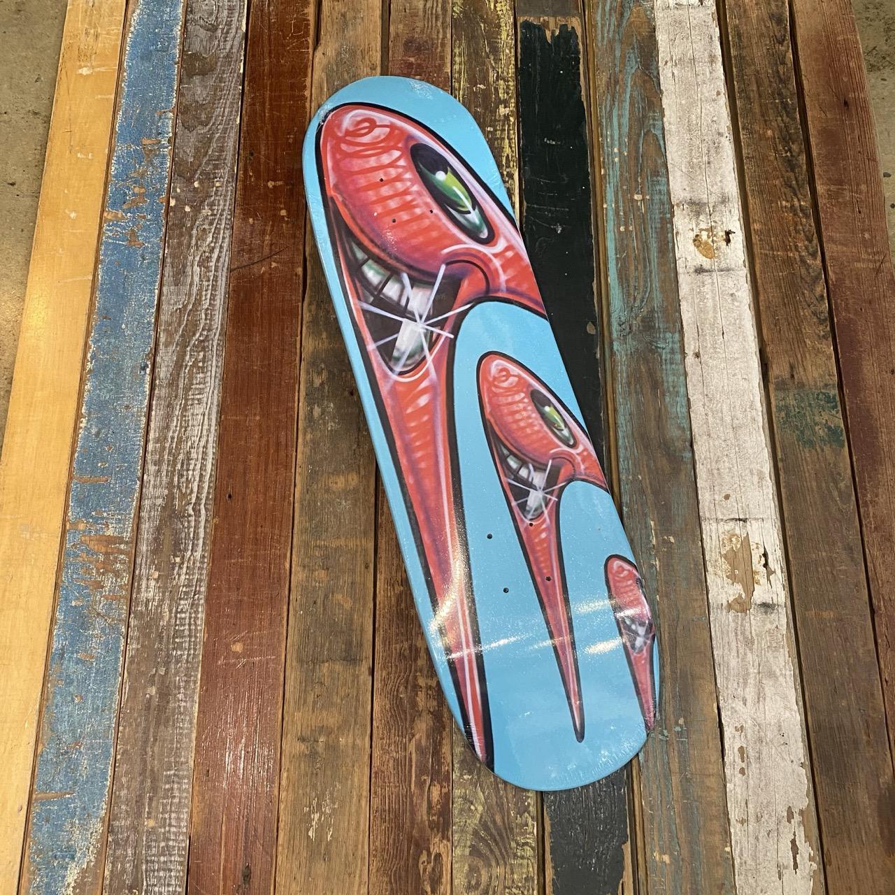 HUF Kenny Scharf Karbombz Cruiser Deck Teal 8.4"