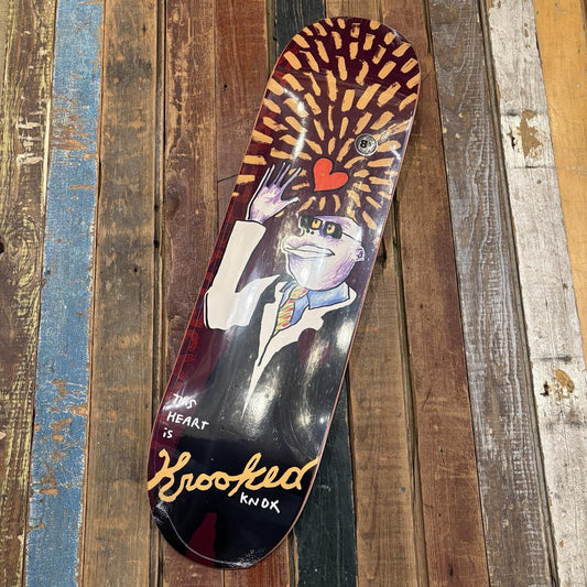 Krooked Skateboards KNOX THIS HEART 8.5" Deck
