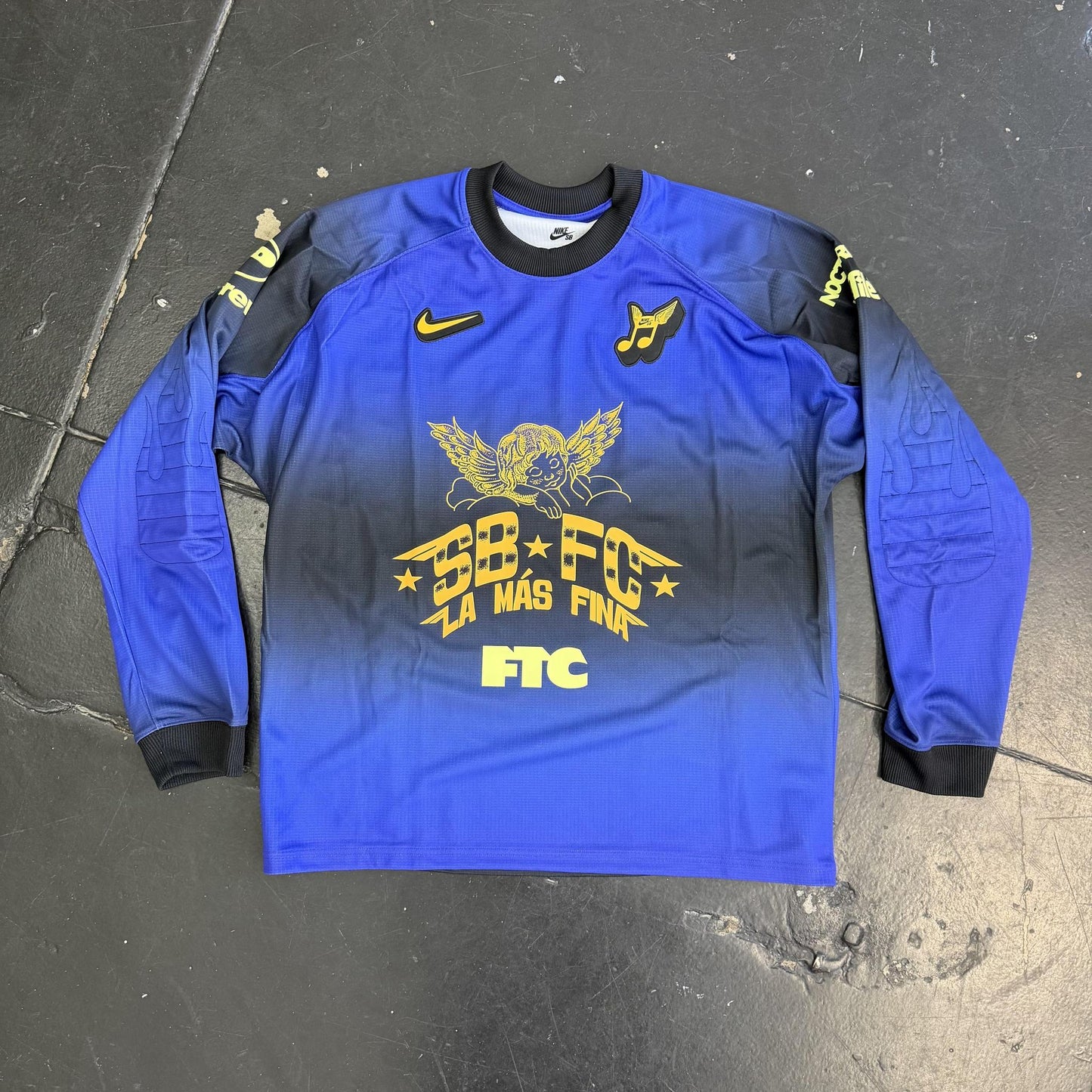 Nike SB Club 58 Longsleeve Jersey (Dark Concord)