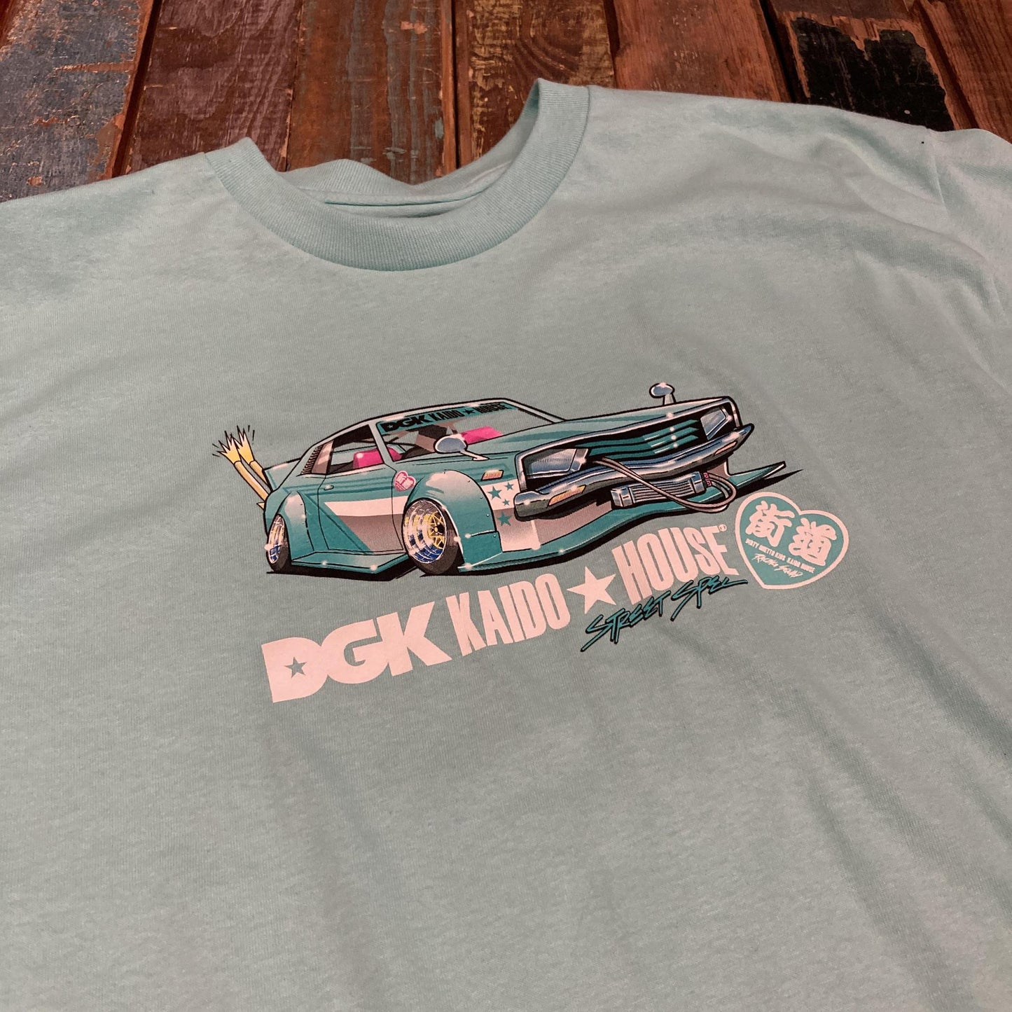 DGK x KAIDO HOUSE Zokusha Tee Celadon