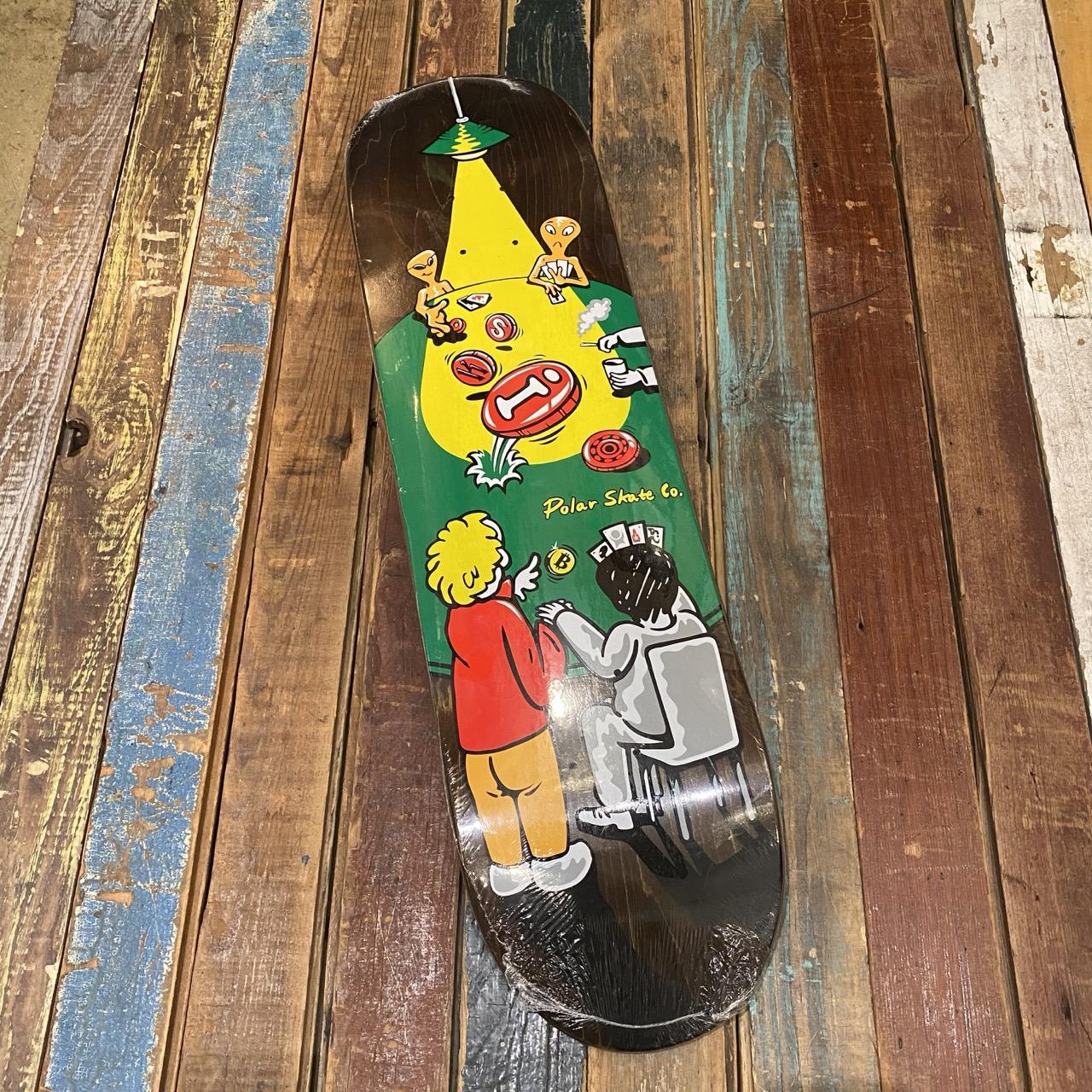 Polar Skateboards Oskar Rozenberg | Poker Face - 8.125 (Short)