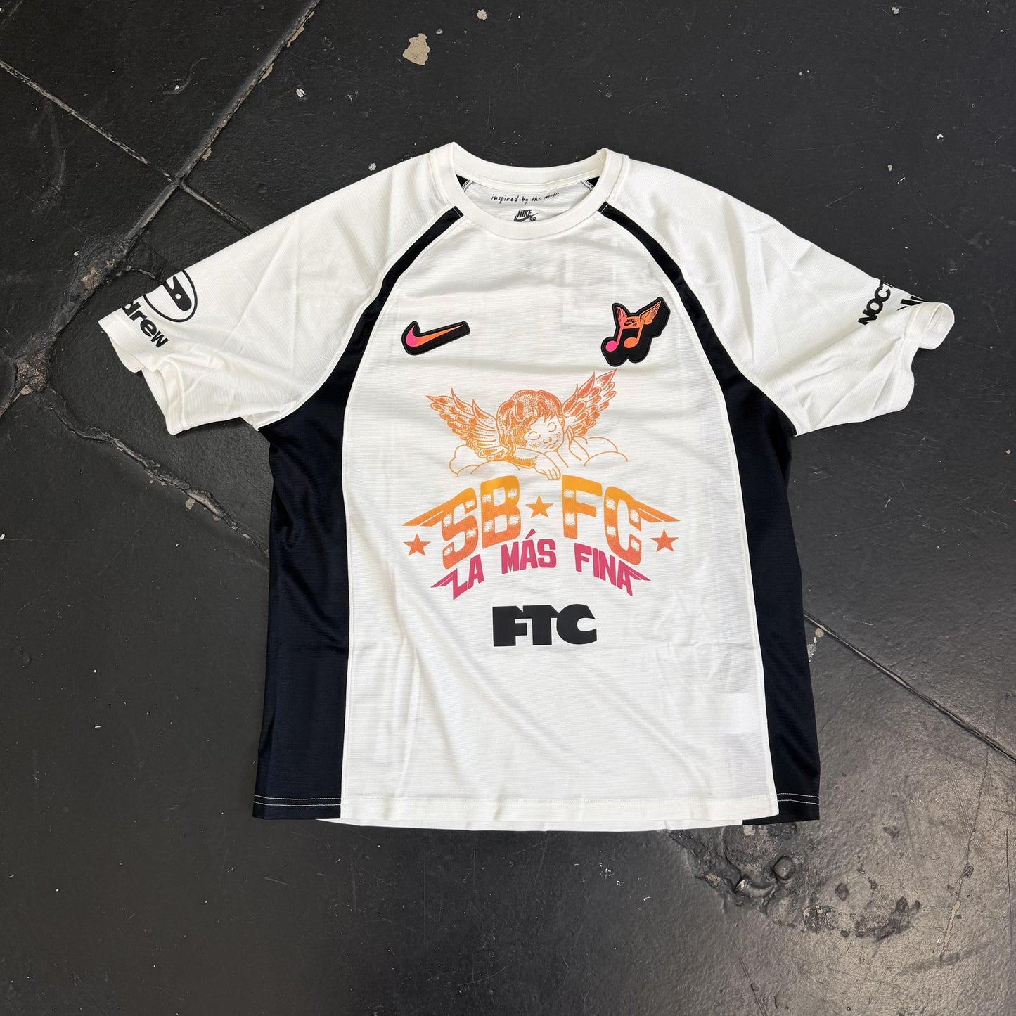 Nike SB Club 58 Jersey (White/Black)