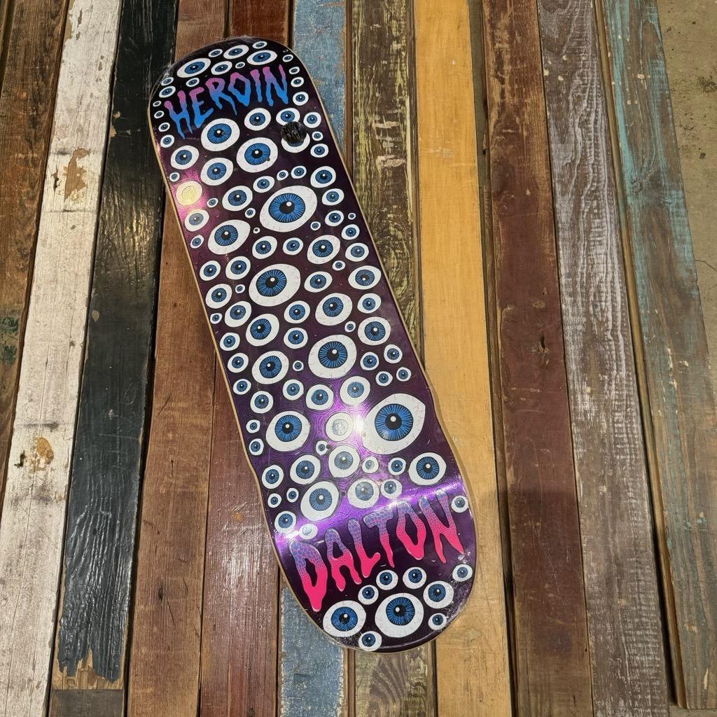 Heroin Skateboards Dern Eyes Deck 8.6"