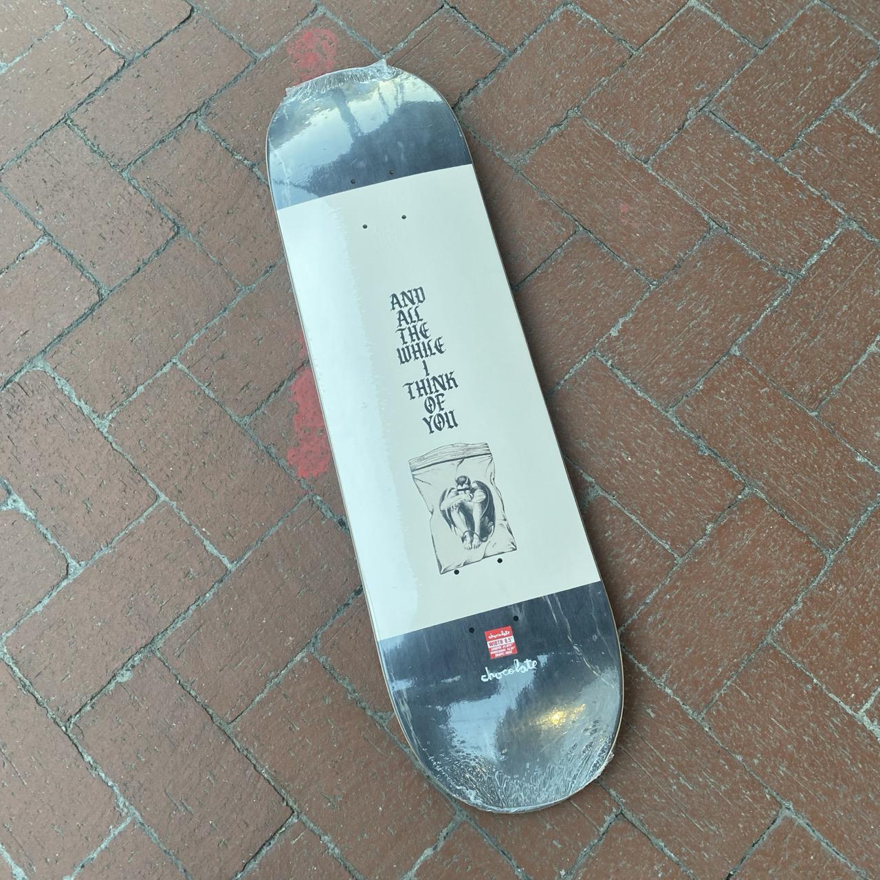 Chocolate Trahan White Lines 8.5" Deck