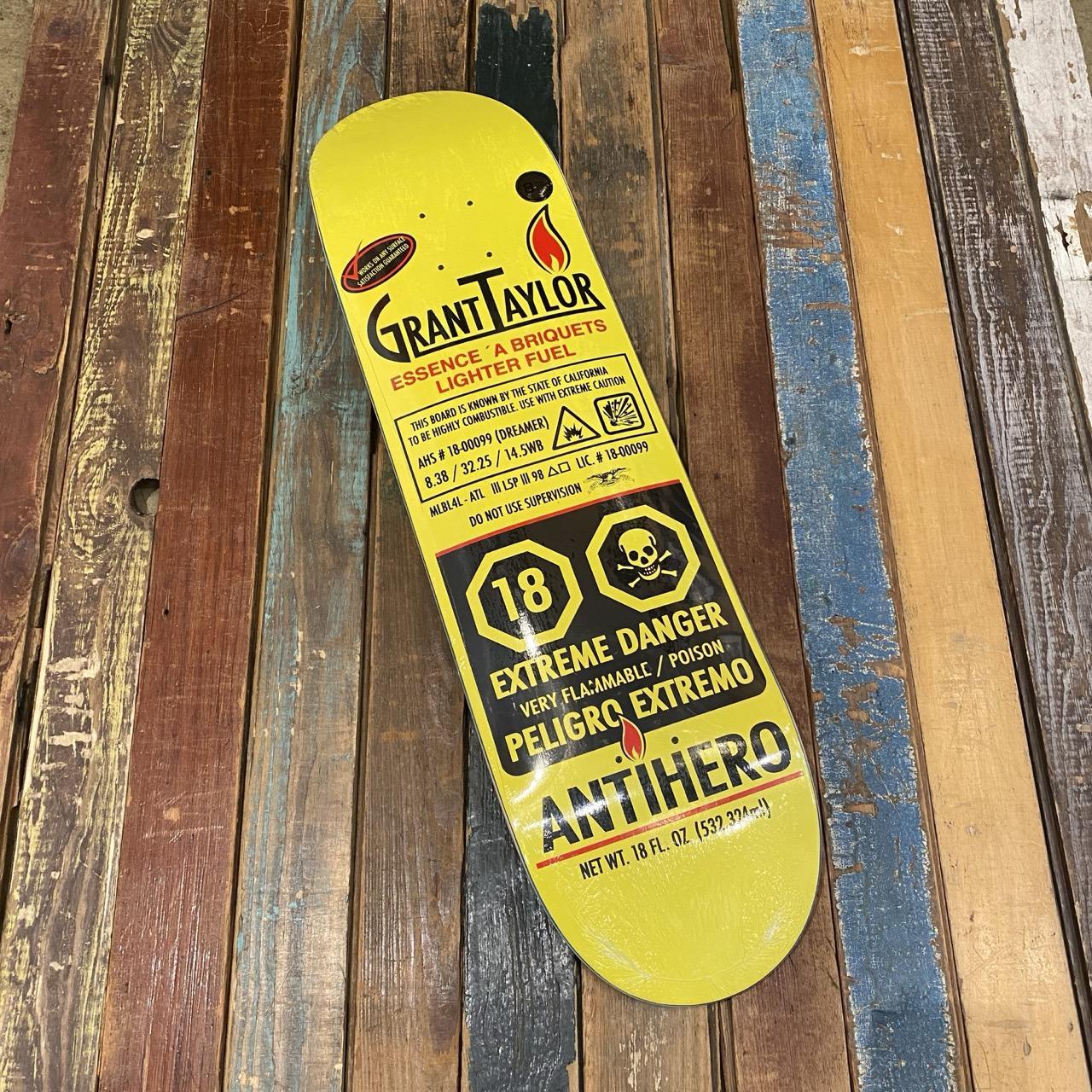 Anti-Hero Grant Taylor FUELED UP 8.38" Deck