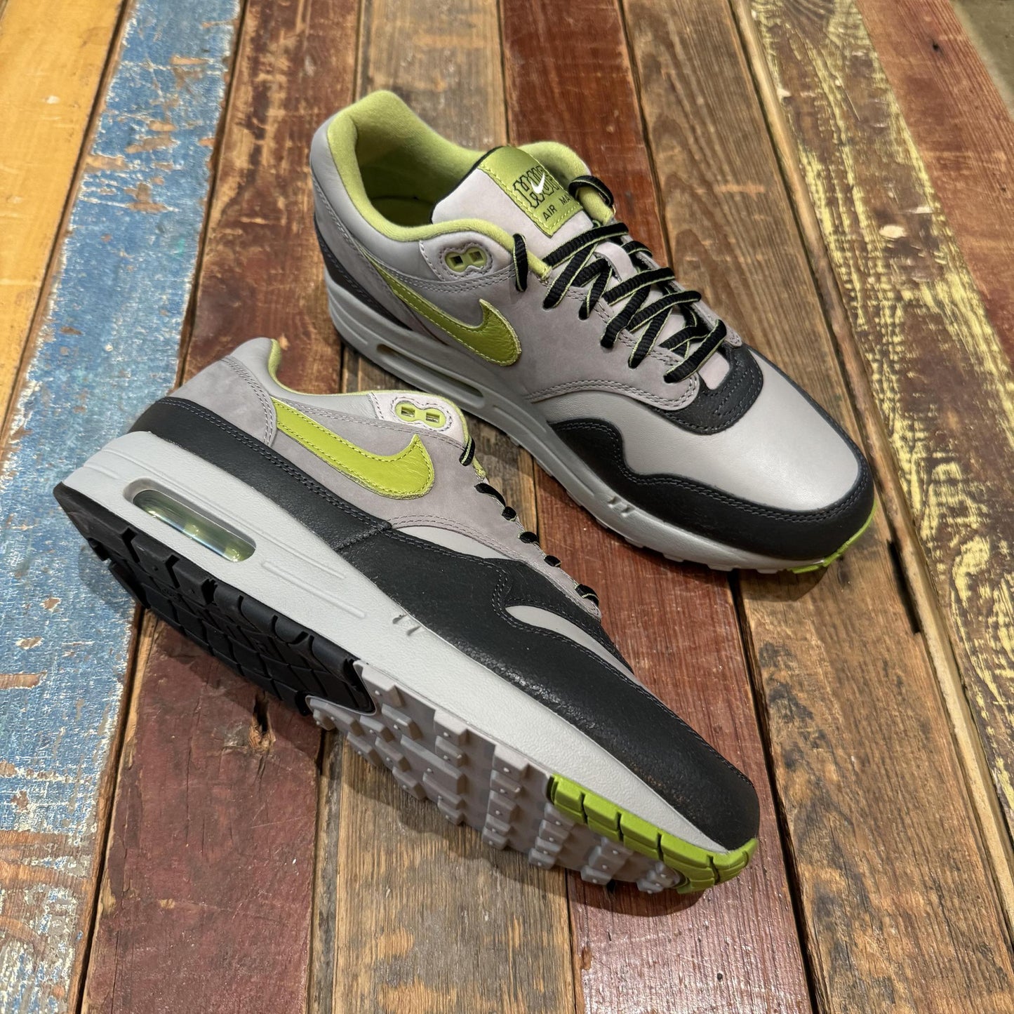 Nike Air Max 1 x HUF 'Anthracite and Medium Grey'