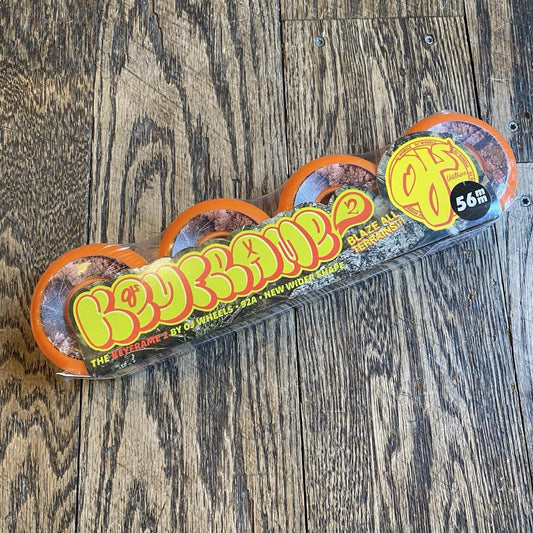 56mm Realtree APX Keyframe 2 Orange 92a OJ Wheels
