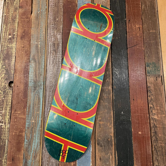 Hoddle Logo Deck Woodgrain