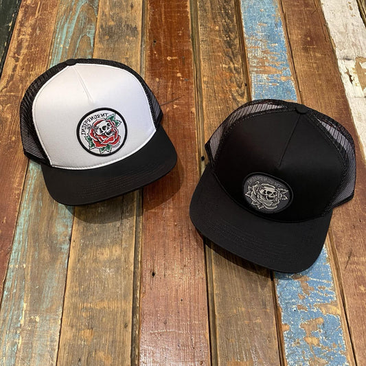 Independent Dressen Skull Rose Snapback Structured