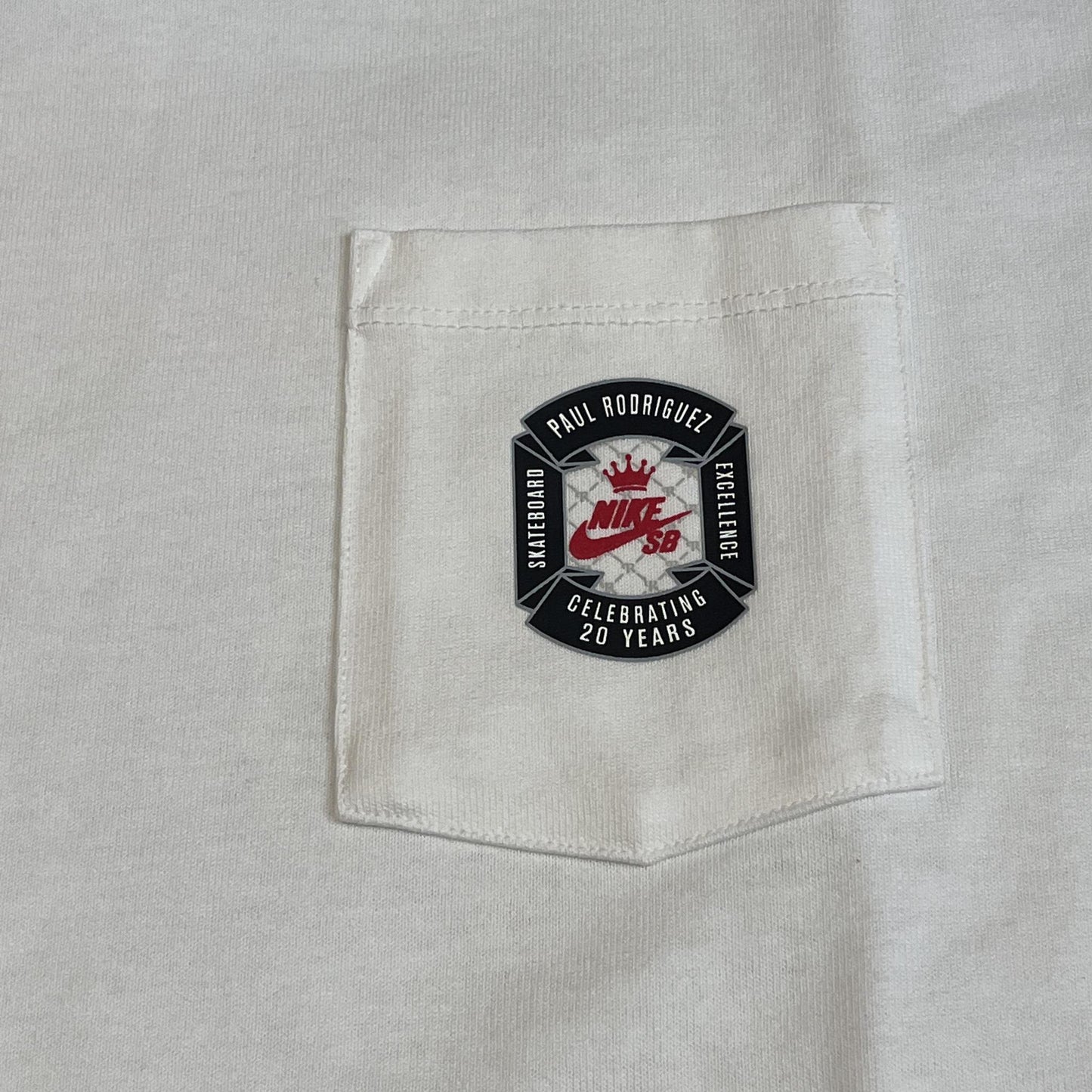Nike SB P-Rod 20 Year Tee - White (HV1309-100)