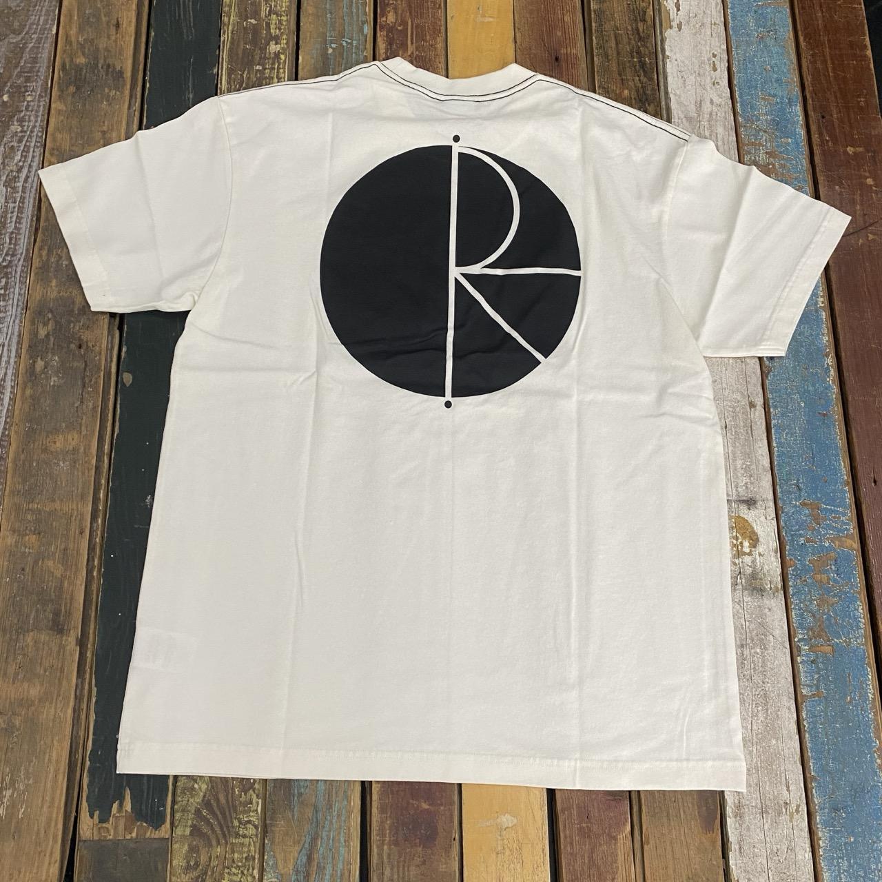 Polar Contrast Tee | Fill Logo (Ivory/Black)