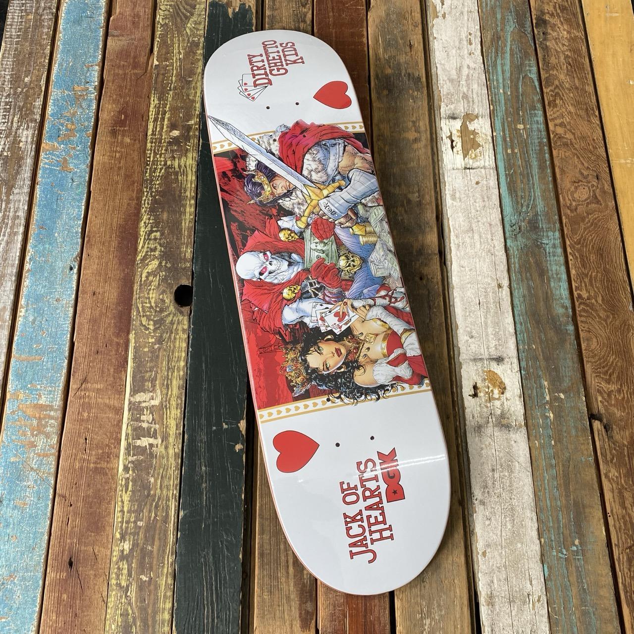 DGK Jack Of Hearts Curtin Deck - 8.5"