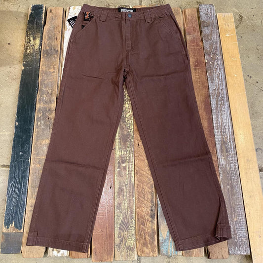 Independent Built To Grind Utility Pants Chocolate Bottom