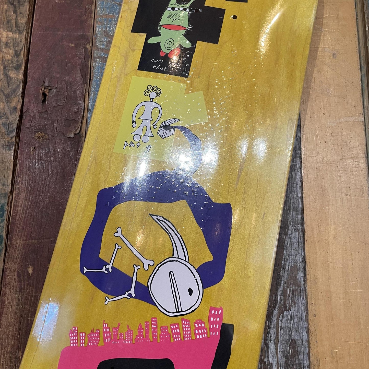 Frog Skateboards Unleased (Pat G) Board -  8.38 Deck