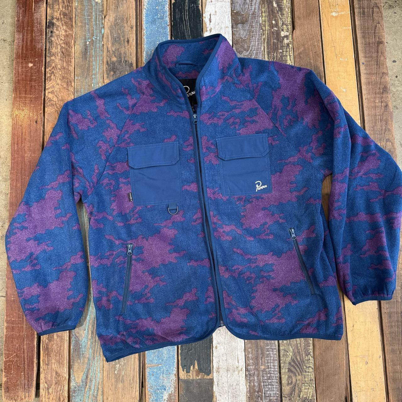 Parra Purple Darwin Camo Fleece