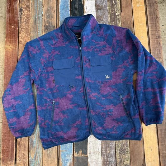Parra Purple Darwin Camo Fleece