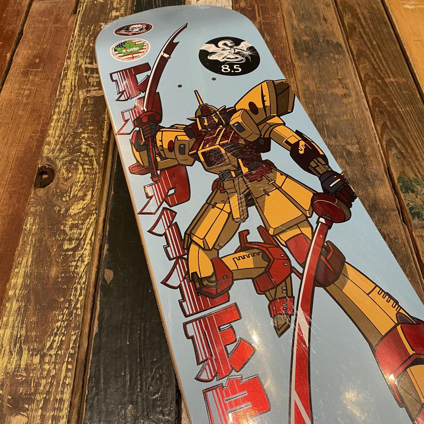 Powell Peralta PRO 7-PLY CAB GUNDAM 8.5" Light Blue