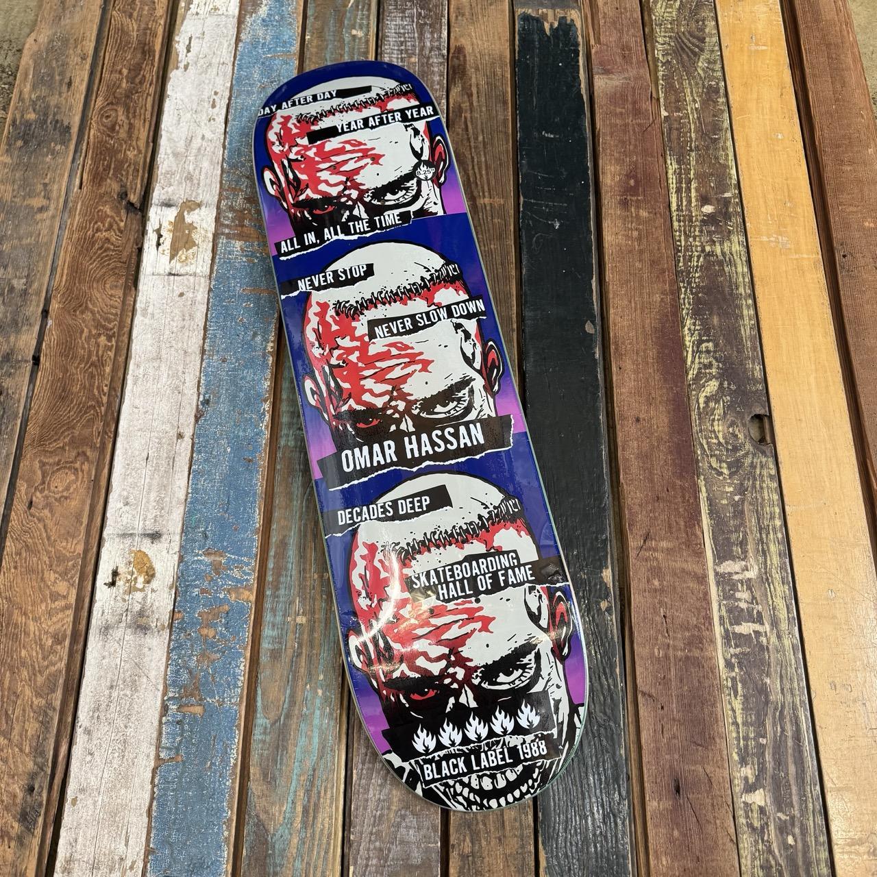 BlackLabel Omar Hassan "NEVER STOP" 8.25" Deck