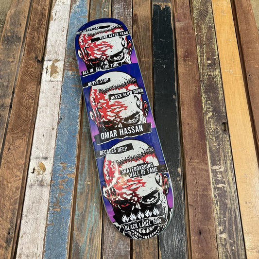 BlackLabel Omar Hassan "NEVER STOP" 8.25" Deck