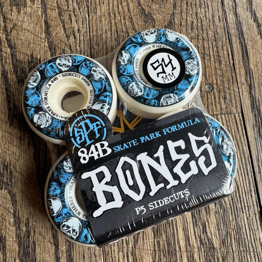 Bones SKATEPARK FORMULA 54mm P5 SIDECUTS 84B