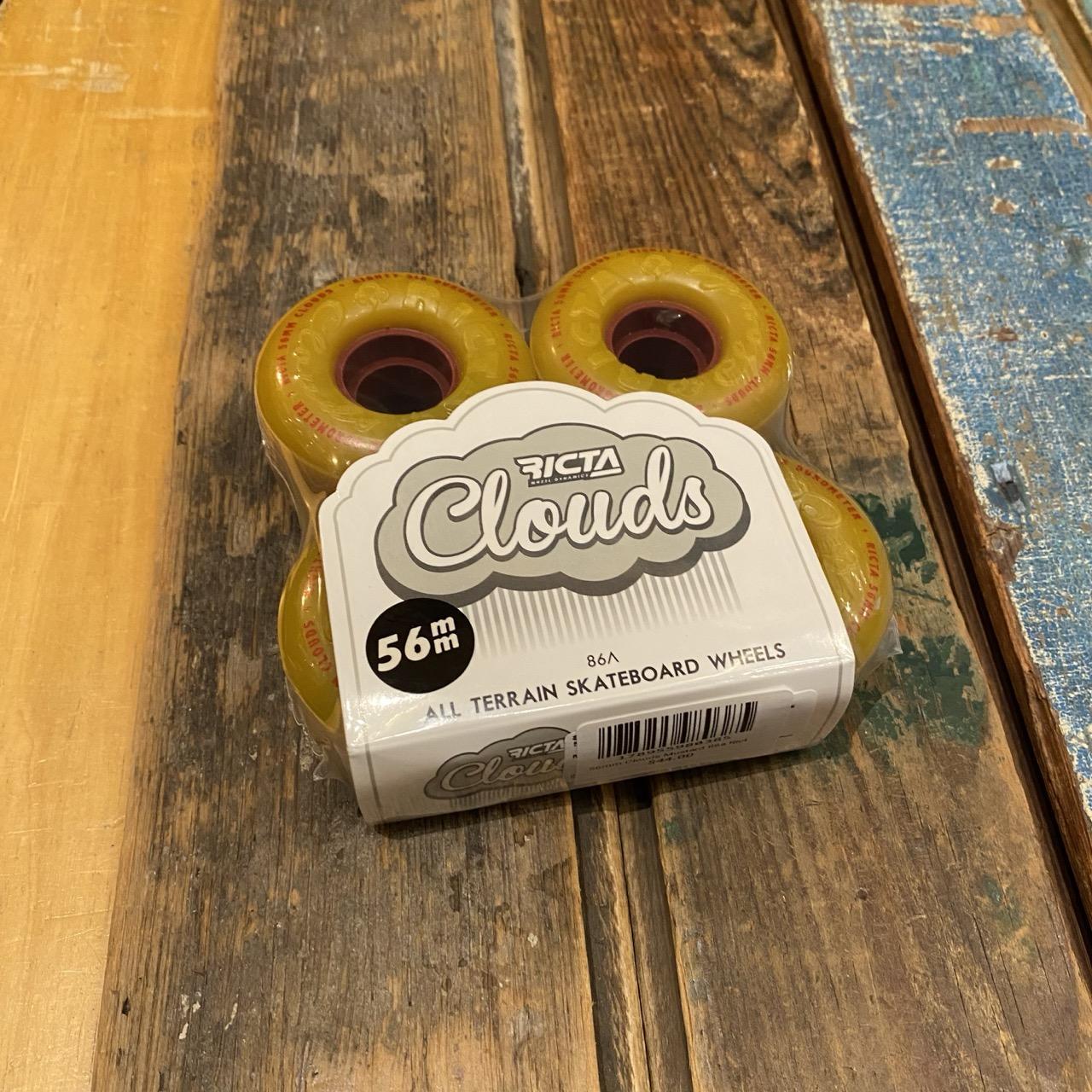 56mm Clouds Mustard 86a Ricta Wheels