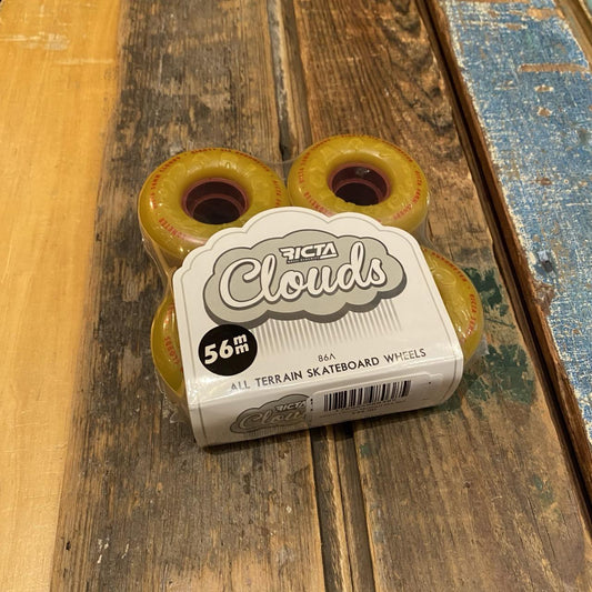 56mm Clouds Mustard 86a Ricta Wheels