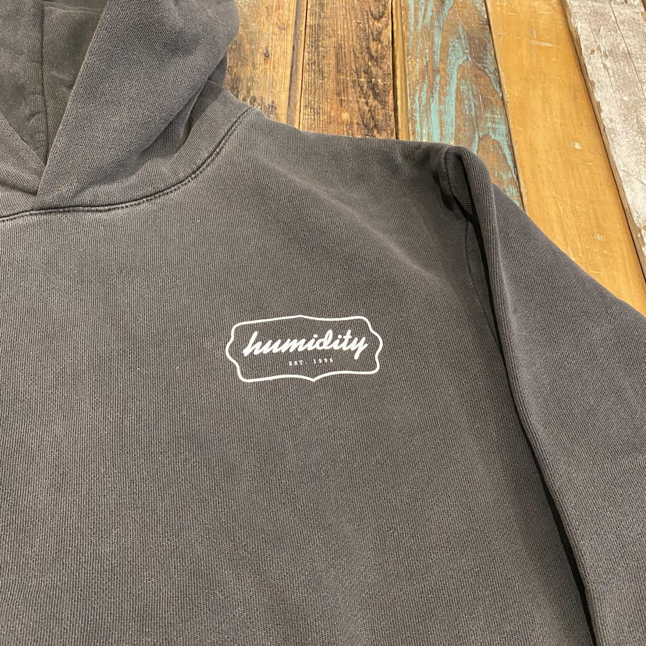 Premium Badge Hoodie (Washed Black)