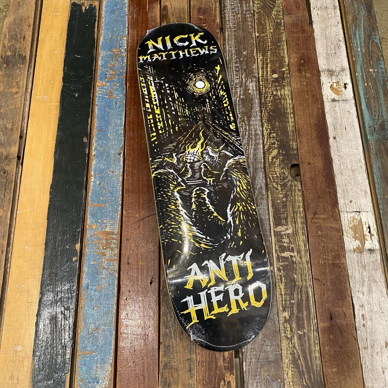 Anti-Hero Nick Matthews FIRESIDE 8.5" Deck
