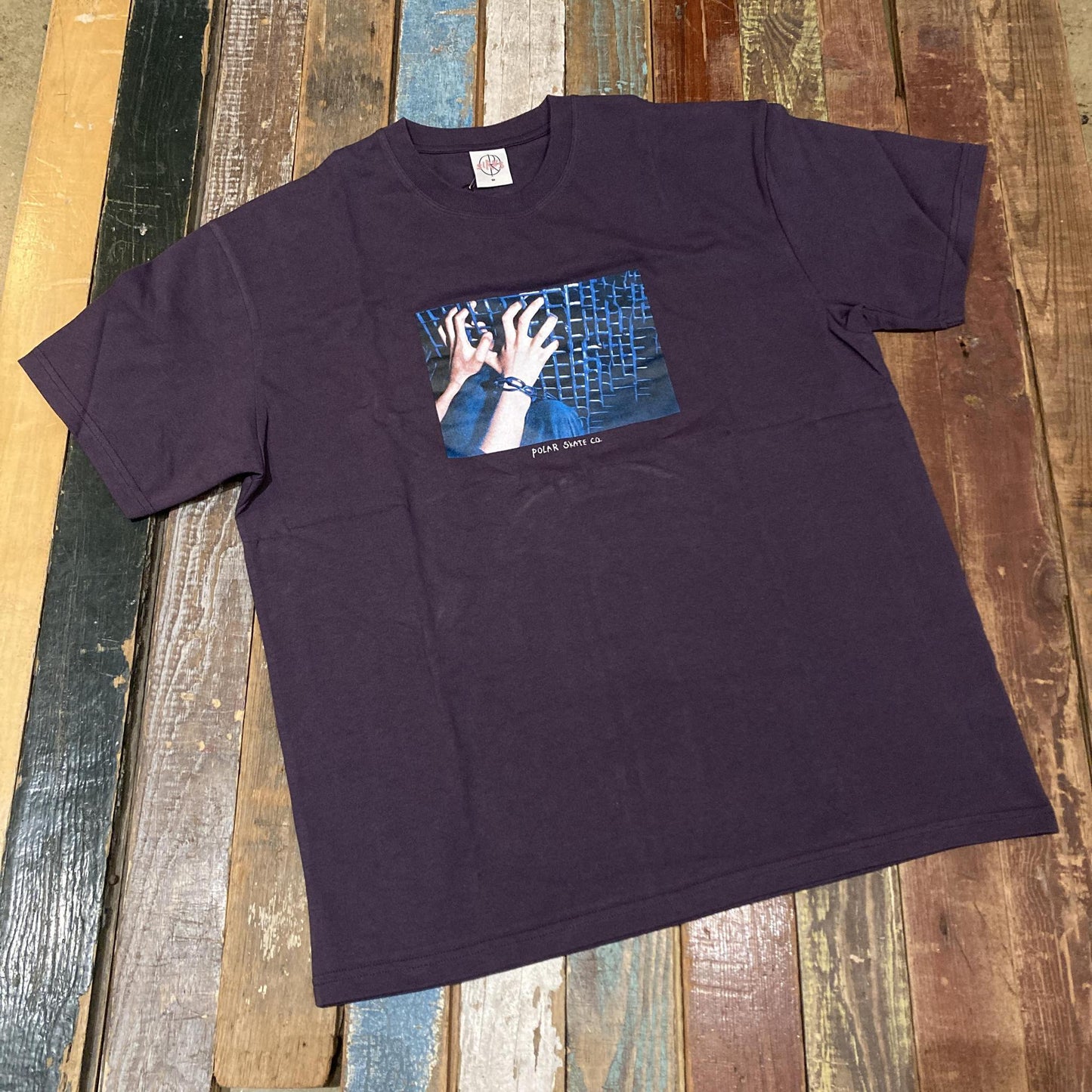 Polar Caged Hands (Dark  Violet) Tee