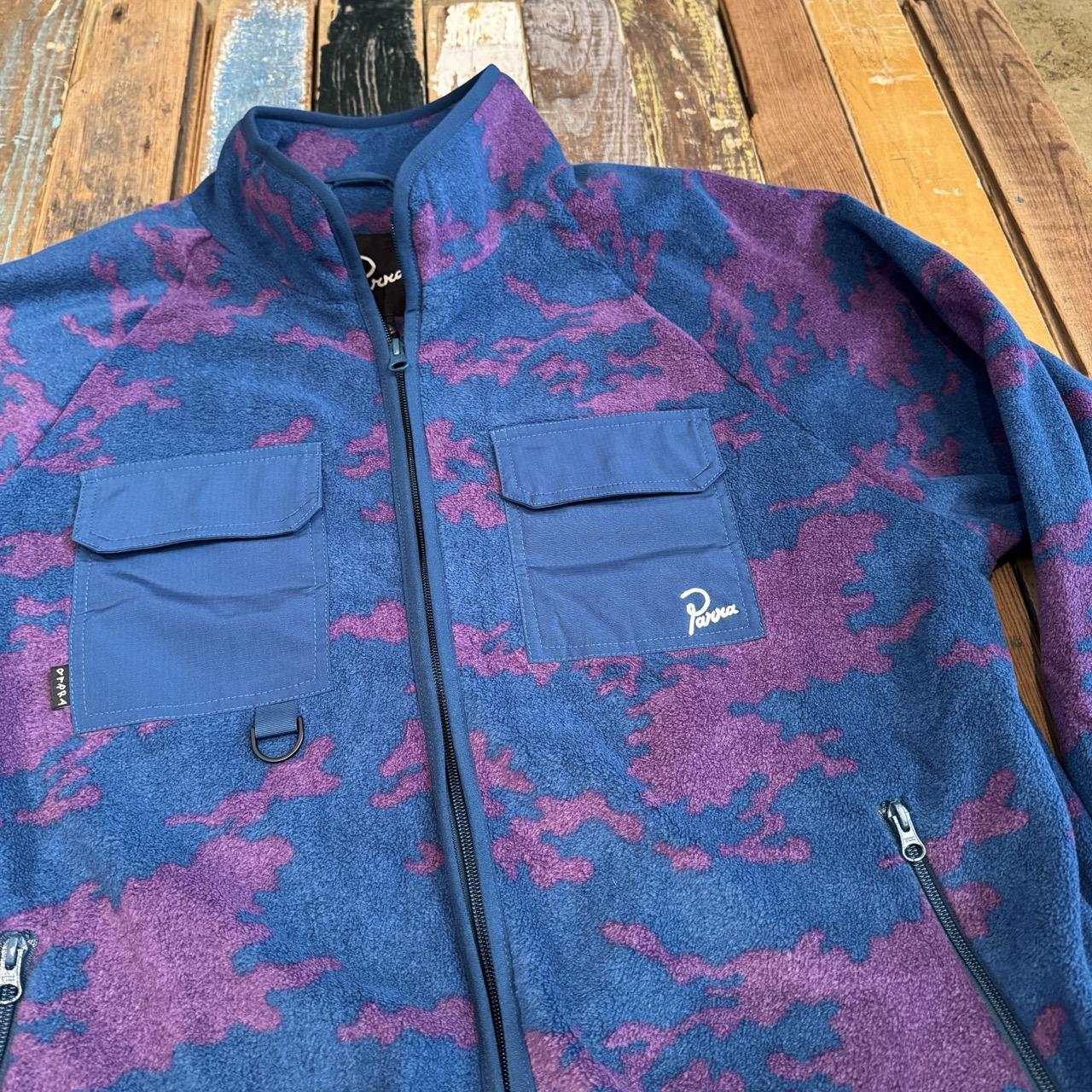 Parra Purple Darwin Camo Fleece