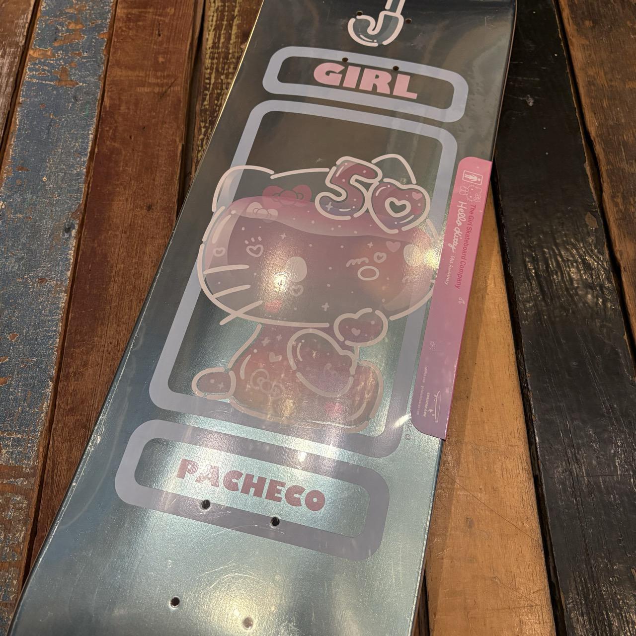 Tyler Pacheco Girl Skateboards X Hello Kitty 50th Anniversary Deck