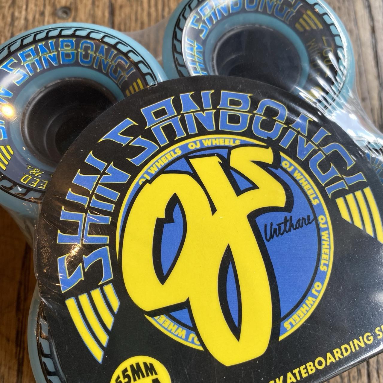 OJ Wheels 55mm Shin Sanbongi Mini Super Juice Blue 78a Duro