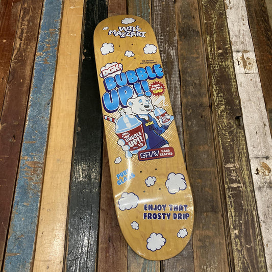 DGK x GRAV Mazzari Deck Yellow - 8.06