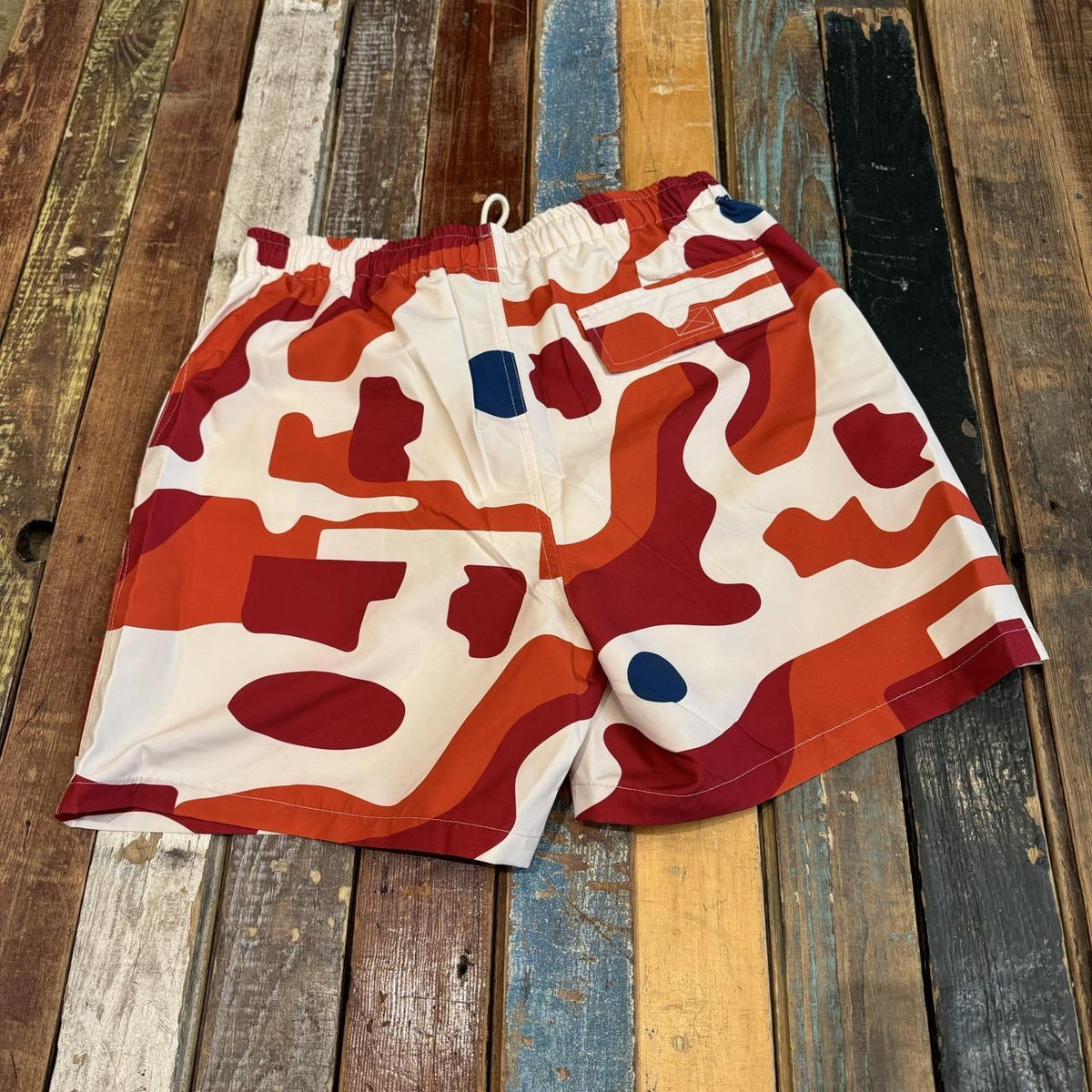 Parra - Abstract Mountain Swim Shorts