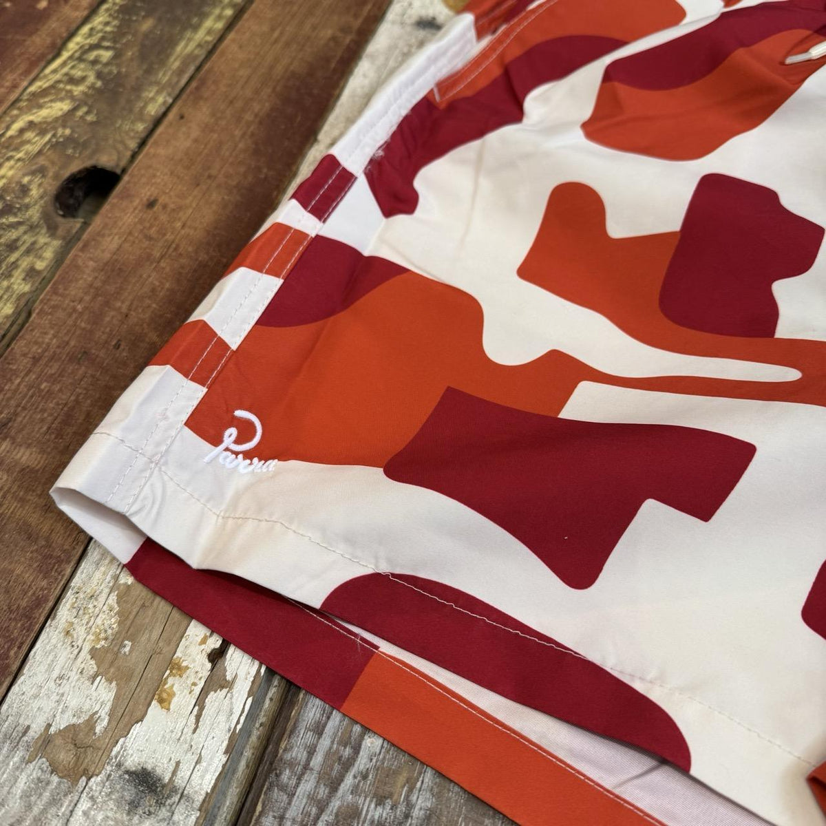 Parra - Abstract Mountain Swim Shorts