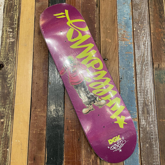 DGK Cheesin' Williams Deck Purple Glitter 8.38